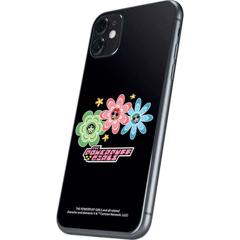 Cartoon Network Powerpuff Girls Flowers iPhone 11 Skin
